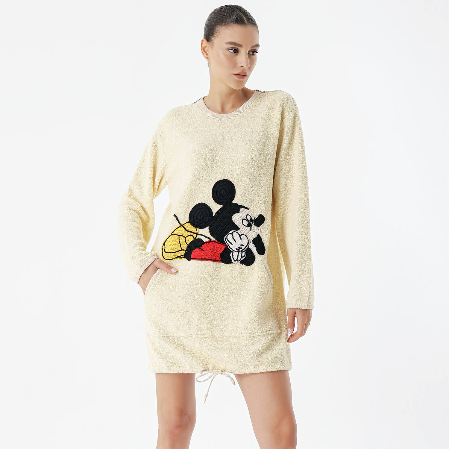 Gucci - Gucci x Disney Off White Towel Dress